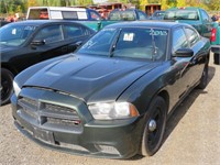 2013 DODGE CHARGER GREEN 166981 MILES