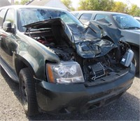2012 CHEV TAHOE **ACCIDENT** GREEN 146607 MILES