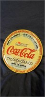 Coca cola metal sign