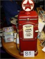 Wooden Star Gasoline Pump CD Holder