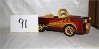 Wooden Car - Made in China (9.5" X 4" X 4")