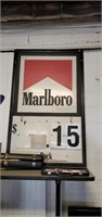 Vintage metal marlboro sign