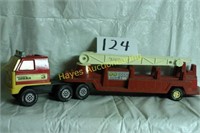 Tonka Plastic Fire Truck - Made in the USA