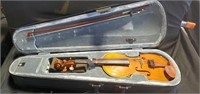 Violin in case
