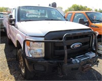 2011 FORD F350 SERVICE WHITE 160374 MILES