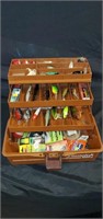 Fenwick tackle box contents included
