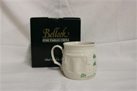 Belleek castle mug