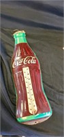 Vintage metal Coca cola thermometer