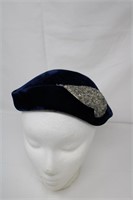 Vintage blue hat