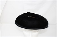 Vintage black hat