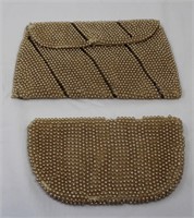 Vintage pearl clutch and change purse (some
