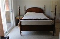 Circa 1920 Four poster double bed frame only