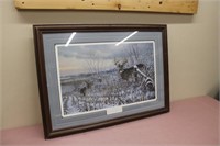 38"x28" framed print