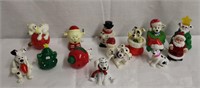 Vintage Christmas collection of wind up toys &