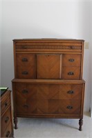 Circa 1920 7 drawer chest with one