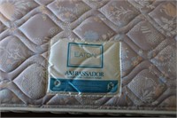 Simmons Ambassador double mattress, box spring