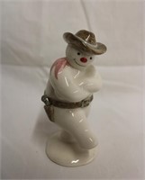 Royal Doulton Cowboy snowman 5"H