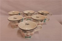 6 Baileys' mugs