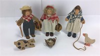 Lizzie High Wooden Farm Themed Dolls +