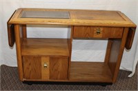 Console table 1 door, 1 drawer, 42 X 16 X 29"H,