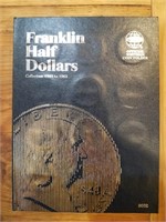 Franklin Half Dollar Complete 35 Coin Set  1948-63