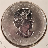 Canada 1 oz .9999 Silver $5 Eagle Proof