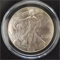 2002 American Silver Eagle 1 oz - BU