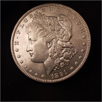 1891 Morgan Dollar AU/BU