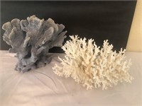2 Piece Coral, Approx 8" x 7"