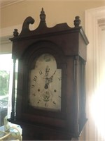 Early 1800's Mahagony Tall Case Clock, L Watson
