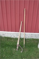 Antique Cant Hook and Garden Cultivator