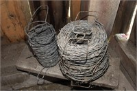 2 Partial Rolls of Barbed Wire