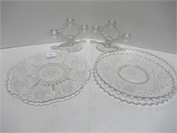 Cornflower - Serving Plates / Candle Holders