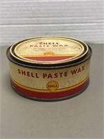 Vintage Shell paste Wax Can