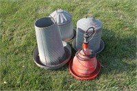 Chicken Feeders and Waterer