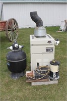 Pool Filter, Heater and Skimmer
