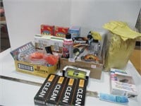 Crackers / Cleaners / Robber Gloves - Assorted Lot