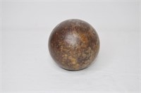 Antique Iron Solid Round Shot / Canon Ball
