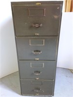 Vintage Public Booth Co. Wood Filing Cabinet