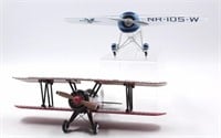 (2) Liberty Classics & Gear Box Die Cast Airplanes