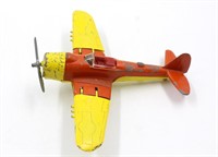 Vintage Hubley Kiddie Toy Fighter Bomber Plane