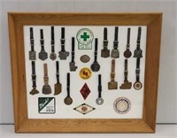 Framed Collection Construction Watchfobs