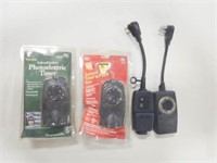 (4) Indoor/Outdoor Photoelectric Timers.