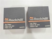 Rockhill Air Filters (2) 66025.