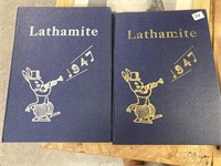 (2) Lathamite 1947 Yearbooks