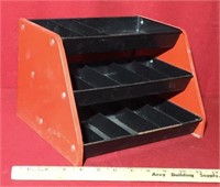 Black & Red Wall Hanging Parts Cubby
