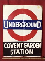 London Underground Station Sign