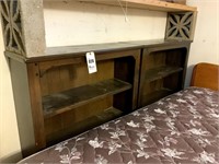 2 Matching Wooden Shelving Units