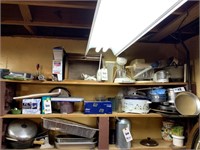 Shelf of Vases, Nursery Monitor, 2 Mixers, Food