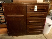 Wooden Cabinet w/ Drawers